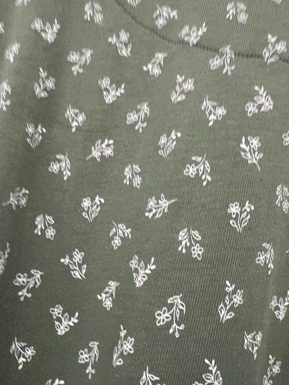 The Vermont country store Sleeveless Green Floral Maxi Dress, medium - Picture 4 of 5
